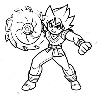 Beyblade Achilles Ausmalbilder