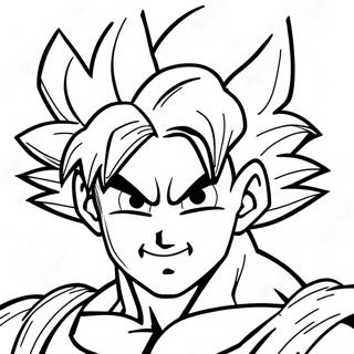 Goku In Super Saiyajin Form Ausmalbild 72054-59530