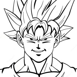 Goku In Super Saiyajin Form Ausmalbild 72054-59531