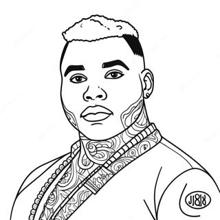 Kevin Gates Ausmalbild 72254-59675