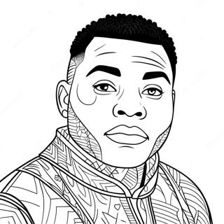 Kevin Gates Ausmalbild 72254-59676