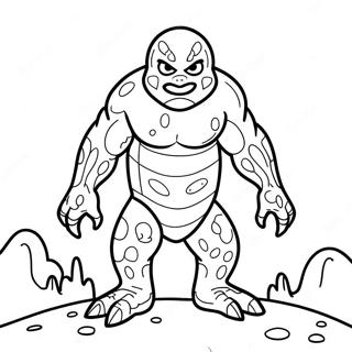 Lava Monster Ausmalbild 72394-59787