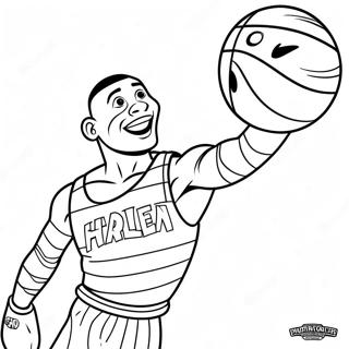 Harlem Globetrotters Ausmalbilder