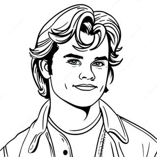 Steve Harrington Ausmalbild 72514-59878