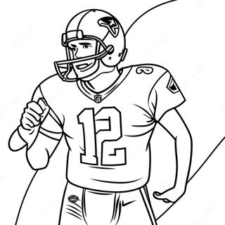 Tom Brady Ausmalbild 7264-5906