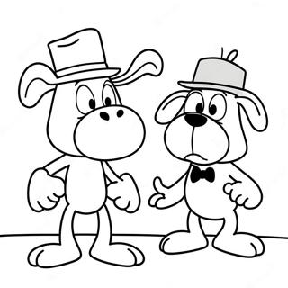 Rocky Und Bullwinkle Ausmalbild 72824-60142