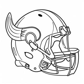 Minnesota Vikings Logo Ausmalbild 7284-5923