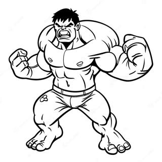 Hulk Smash Ausmalbild 72925-60210