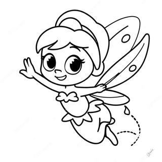 Tinker Bell Mit Funkelnden Flugeln Ausmalbild 72965-60247