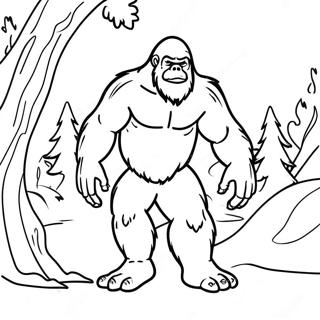 Sneaky Sasquatch Ausmalbild 73134-60375