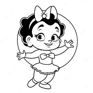 Betty Boop Klassisches Ausmalbild 731-582