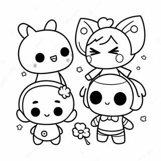 Niedliche Tokidoki Charaktere Ausmalbild 73285-60499