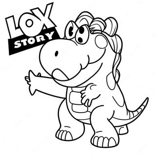 Rex Toy Story Ausmalbild 73745-60860