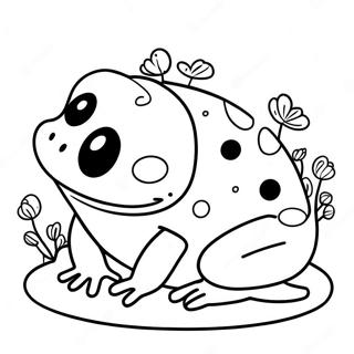 Susser Frosch Squishmallow Ausmalbild 73956-61030