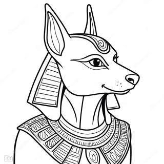 Anubis Ausmalbild 74015-61074