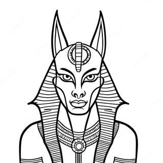 Anubis Ausmalbild 74015-61075