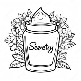 Scentsy Logo Ausmalbild 74085-61142