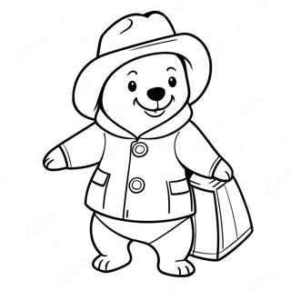 Paddington Bär Ausmalbilder