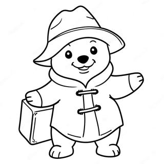 Paddington Bär Malvorlagen