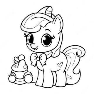 Sweetie Belle Mit Sussen Accessoires Ausmalbild 74476-61443