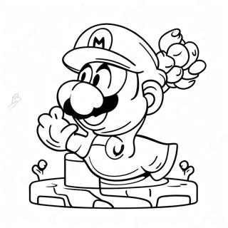 Super Mario 3d Welt Ausmalbild 7614-6186