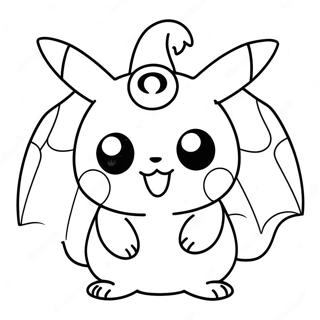 Pokemon Halloween Ausmalbilder