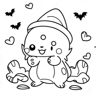 Pokemon Halloween Ausmalbild 7694-6251