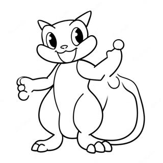 Mewtwo Ausmalbilder