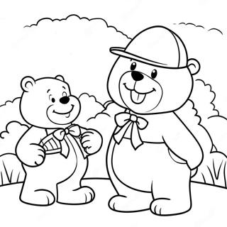 Berenstain Baren Ausmalbild 7734-6284