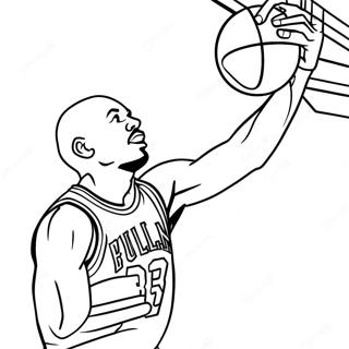 Michael Jordan Ausmalbild 7744-6291