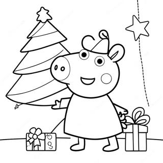 Peppa Wutz Weihnachten Ausmalbilder