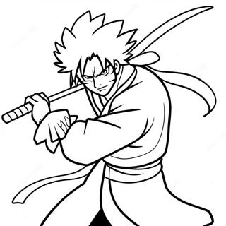 Rengoku In Kampfpose Ausmalbild 8025-6517