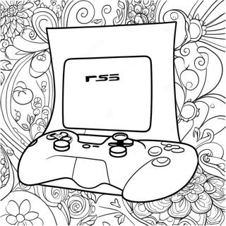 Ps5 Konsole Ausmalbild 8285-6714