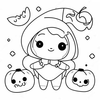 Halloween Kawaii Ausmalbild 8475-6944