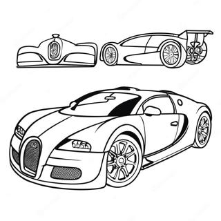 Bugatti Ausmalbilder