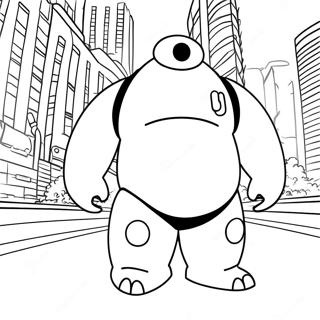 Big Hero 6 Ausmalbild 8585-7032