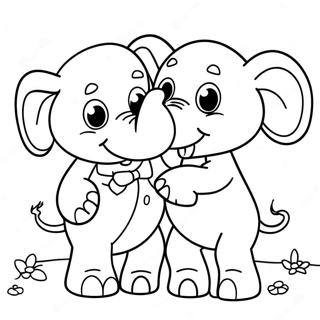 Elefant Und Piggie Ausmalbild 8896-7270