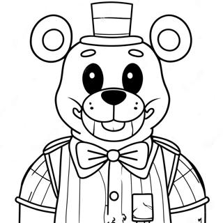 Gruseliges Freddy Fazbear Ausmalbild 8937-7306