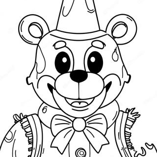 Gruseliges Freddy Fazbear Ausmalbild 8937-7307