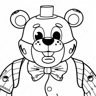 Gruseliges Freddy Fazbear Ausmalbild 8937-7308