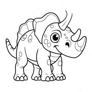 Triceratops Ausmalbild 8956-7318