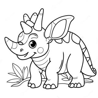 Triceratops Ausmalbild 8956-7319