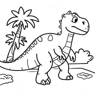 Dinosaurier Abenteuer Ausmalbild 8966-7327