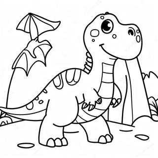 Dinosaurier Abenteuer Ausmalbild 8966-7328