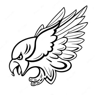 Philadelphia Eagles Logo Ausmalbild 901-719