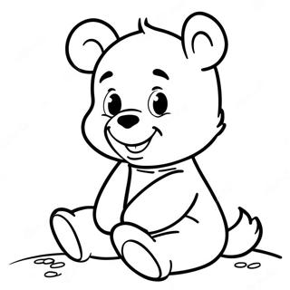 Baby Winnie Puuh Ausmalbild 9076-7415