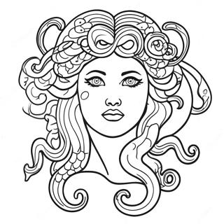 Medusa Ausmalbilder