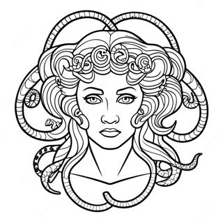 Medusa Ausmalbild 9096-7430