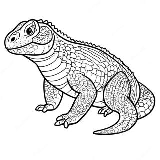 Komodowaran Ausmalbild 9146-7472