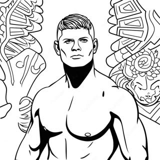 Cody Rhodes Ausmalbilder